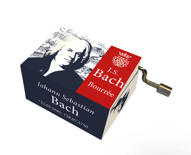 Speldosa, Bourrée/Johann Sebastian Bach, TEMA-produkt