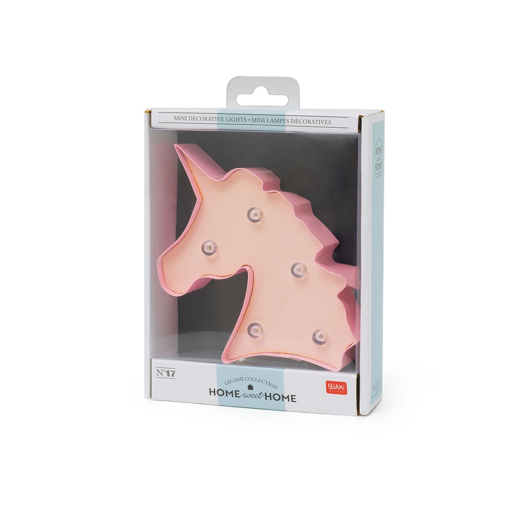 Mini Decorative Lights, Unicorn with glitter - 2