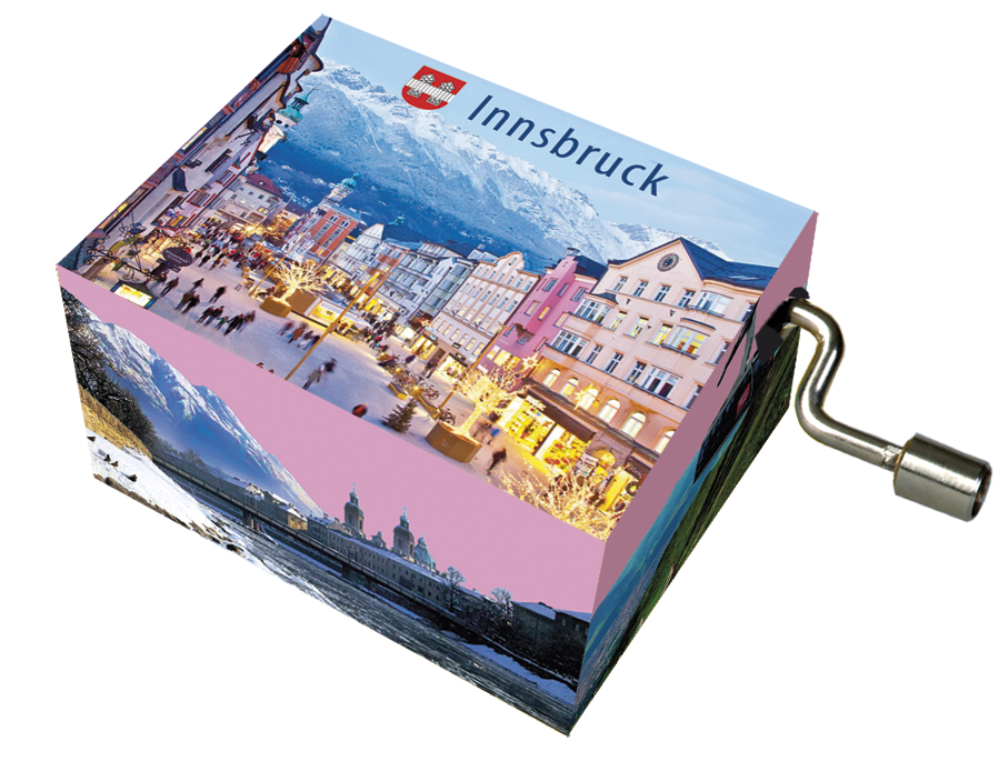 Spilledåse, Innsbruck vinter/Kleine Nachtmusik TEMA-produkt