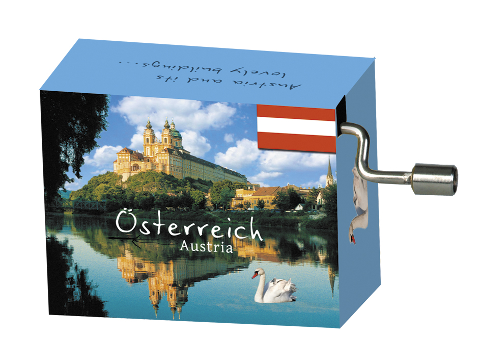 Speldosa, Donau och slott/Donauvals, TEMA-produkt