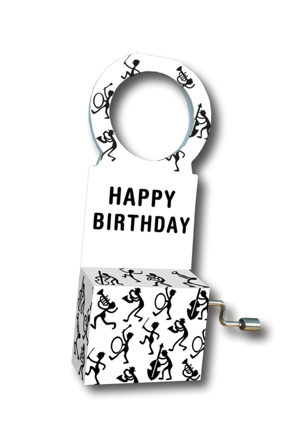 Spilledåse, Flask-musik, Musiker/Happy Birthday