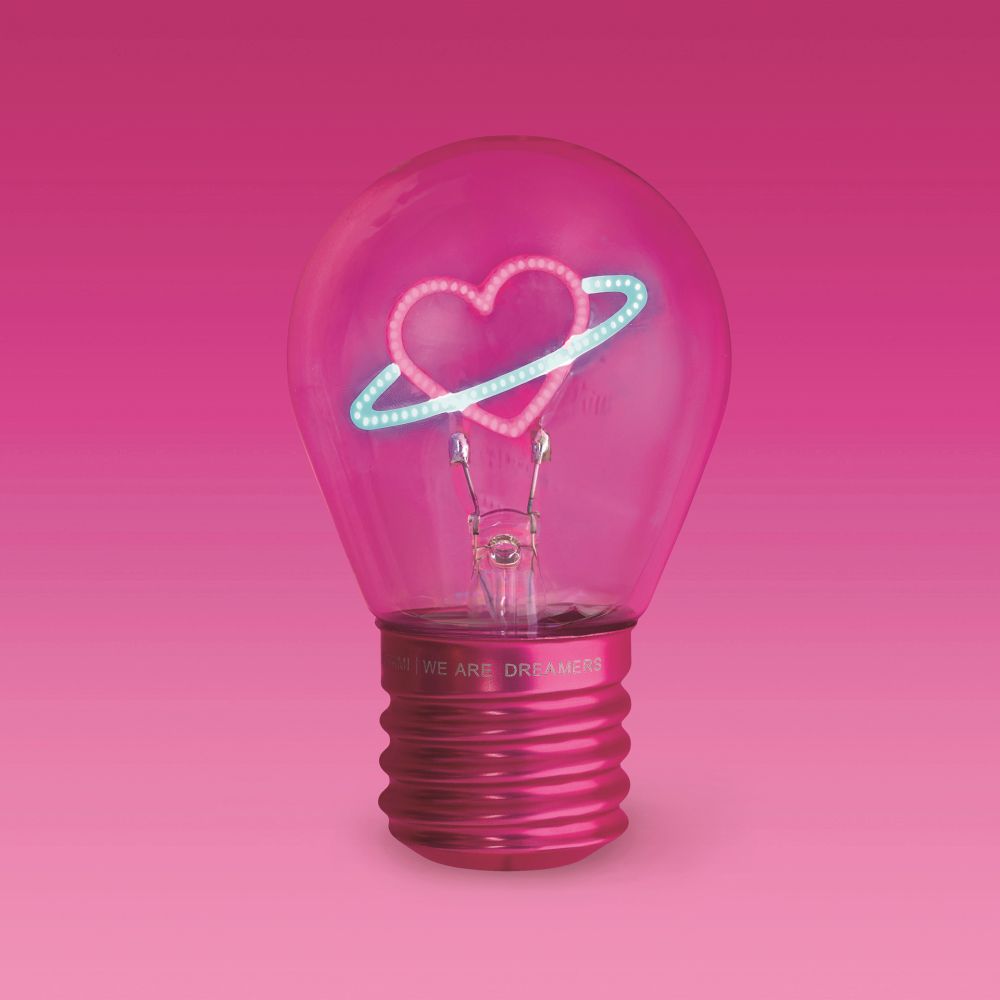 Bulb fiction, glödlampsformad bordslampa, Planet Heart - 3