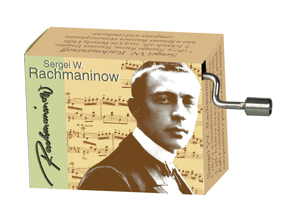 Spilledåse, Rachmaninow/Rhapsodie Thema Paganini TEMA-produkt