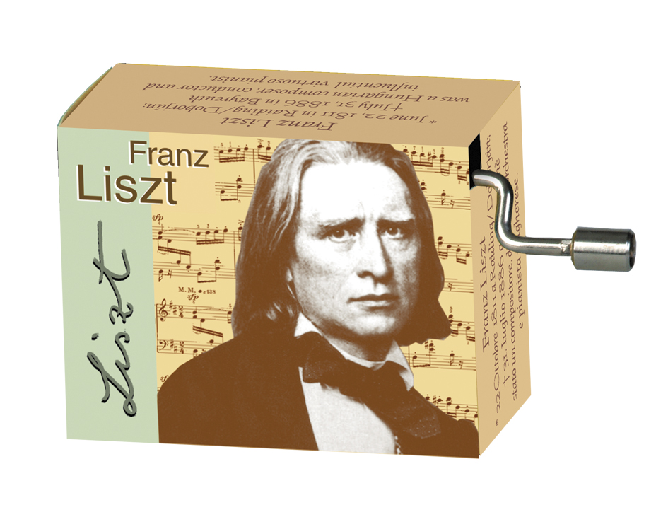 Spilledåse, Liszt/Liebestraum TEMA-produkt