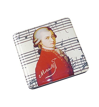 Magneter i ask, Wolfgang Amadeus Mozart, TEMA-produkt