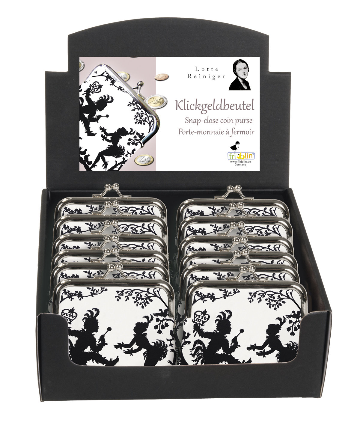 Punge, Lotte Reiniger, Borddisplay med 12 stk.