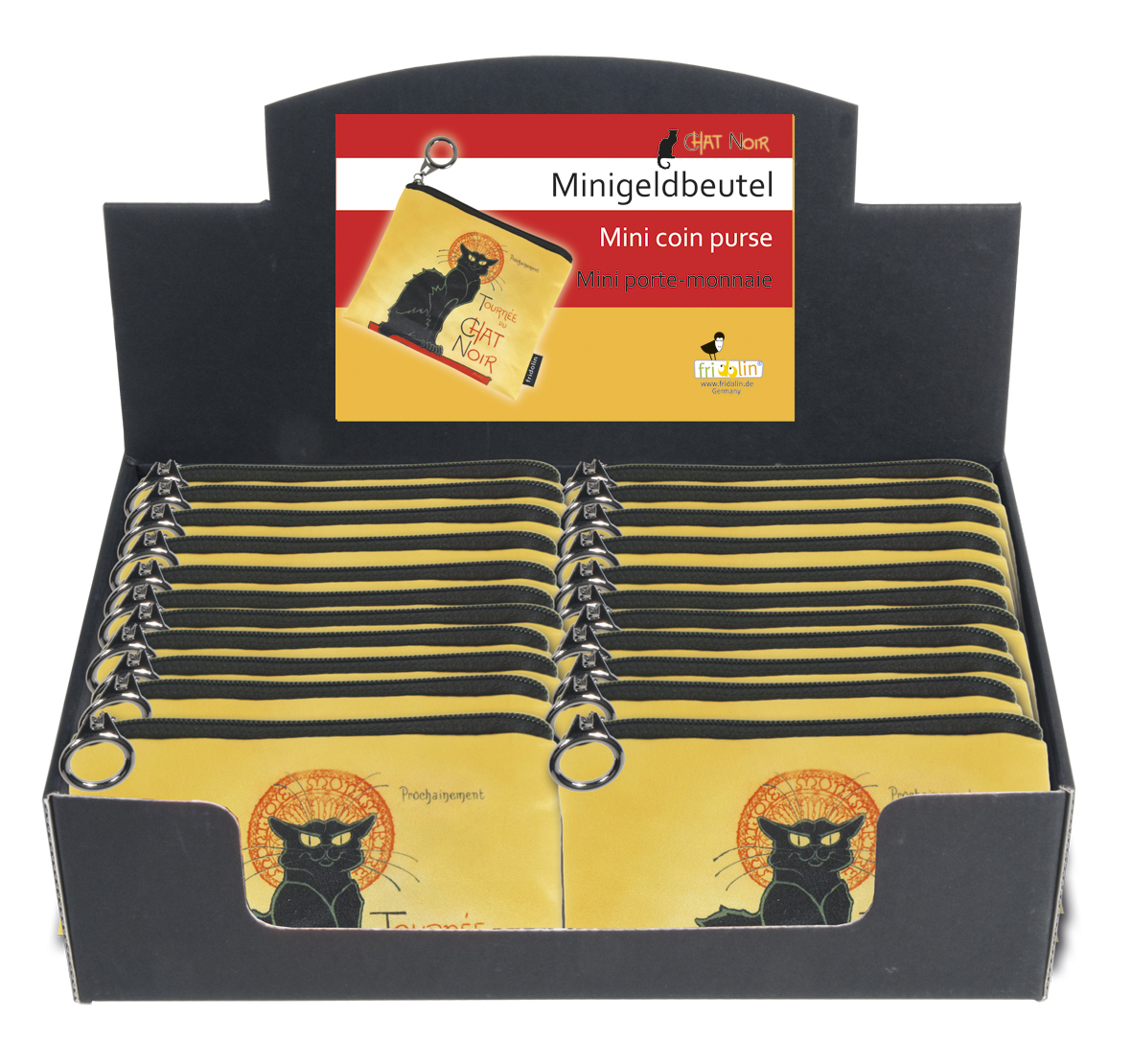 Mini-Punge, Chat Noir, Steinlen, Borddisplay med 24 stk. TEMA-produkt