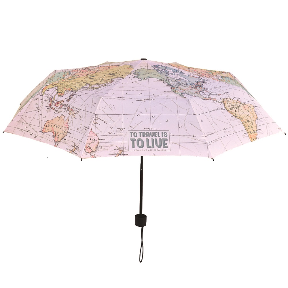 Paraply, mini, Map/Travel