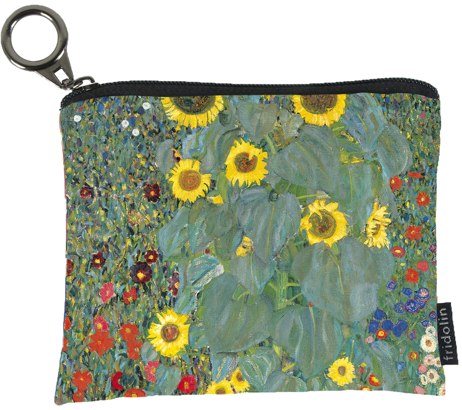 Mini-Pung, Bauerngarten mit Sonnenblumen, Gustav Klimt TEMA-produkt