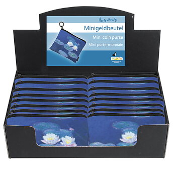 Mini-Punge, Claude Monet, Borddisplay med 24 stk. TEMA-produkt