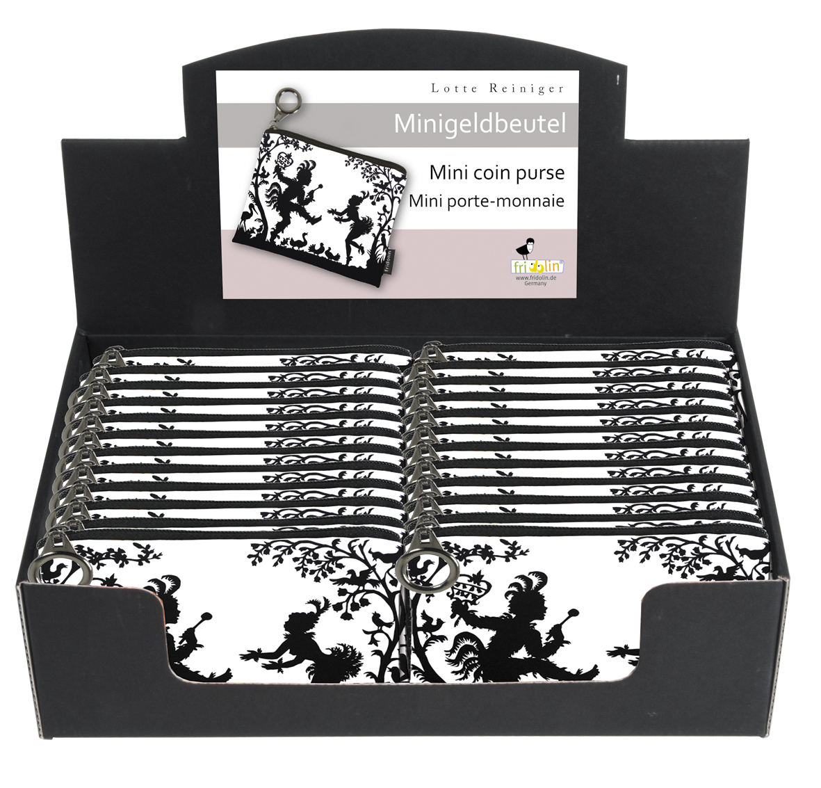 Mini-Punge, Lotte Reiniger, Borddisplay med 24 stk.