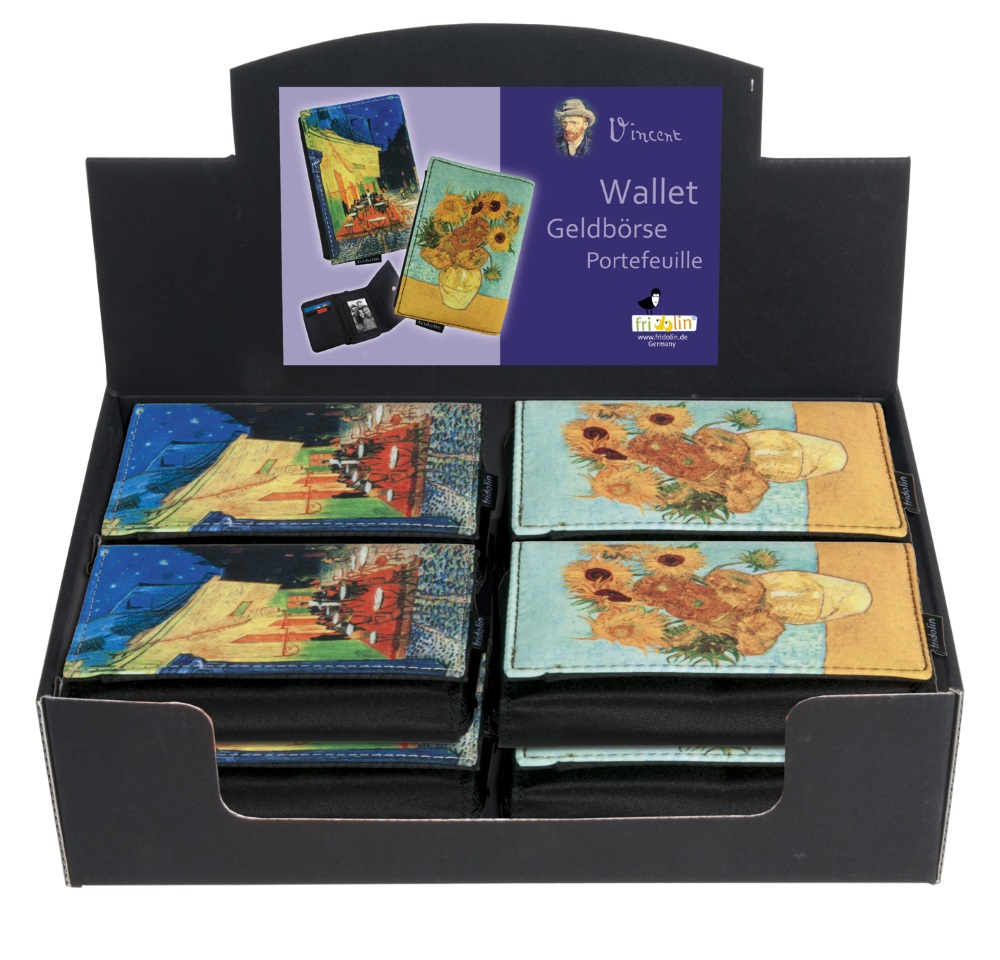 Tegnebøger, Vincent van Gogh, Borddisplay med 12 stk. TEMA-produkt