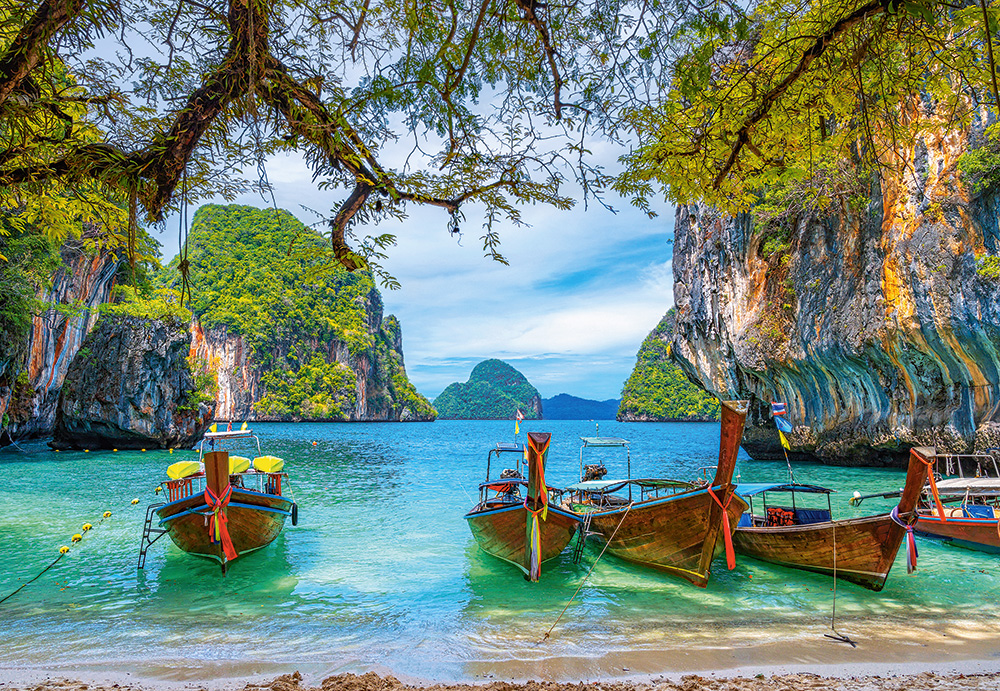 Beautiful Bay in Thailand, puslespil med 1500 brikker (C-151936)