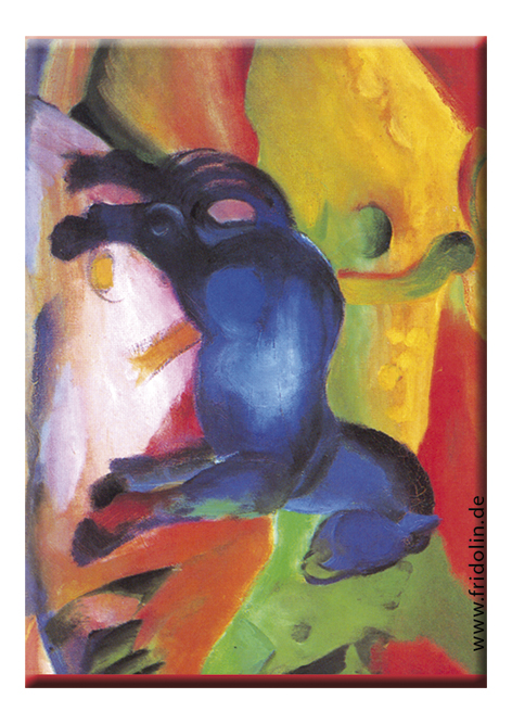 Magnet, Blå häst, Franz Marc, TEMA-produkt