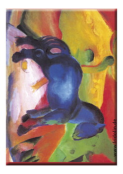 Magnet, Blå hest, Franz Marc, TEMA-produkt