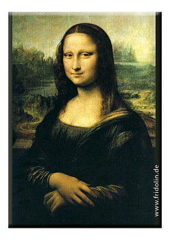 Magnet, Mona Lisa, Leonardo da Vinci, TEMA-produkt
