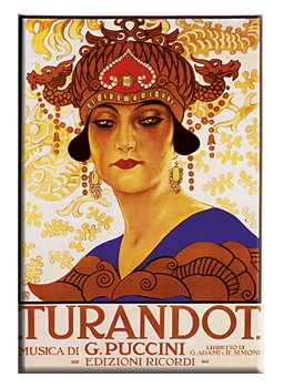 Magnet, Turandot, Art Nouveau TEMA-produkt