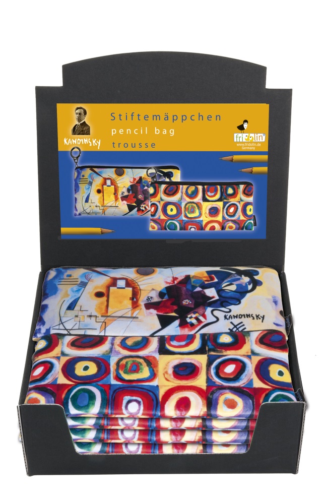 Pennfodral, Vasilij Kandinsky, Bordsdisplay med 20 st., TEMA-produkt