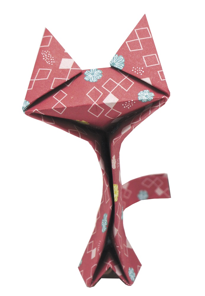 Funny Origami 15x15 cm, Katter, Svårighetsgrad: Hard - 4