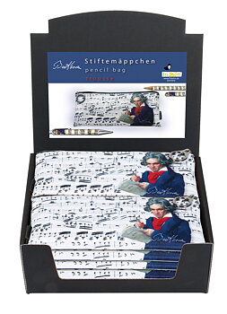 Pennfodral, Ludwig van Beethoven, Bordsdisplay med 20 st., TEMA-produkt