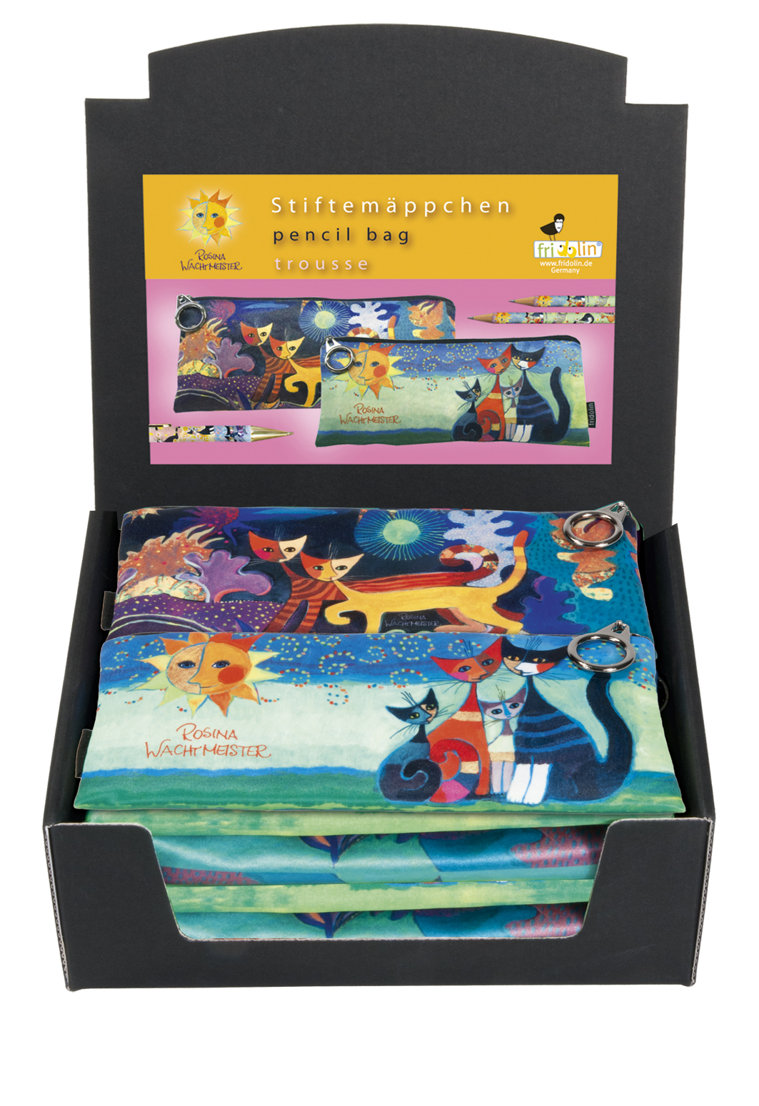 Pennfodral, Rosina Wachtmeister, Bordsdisplay med 20 st.