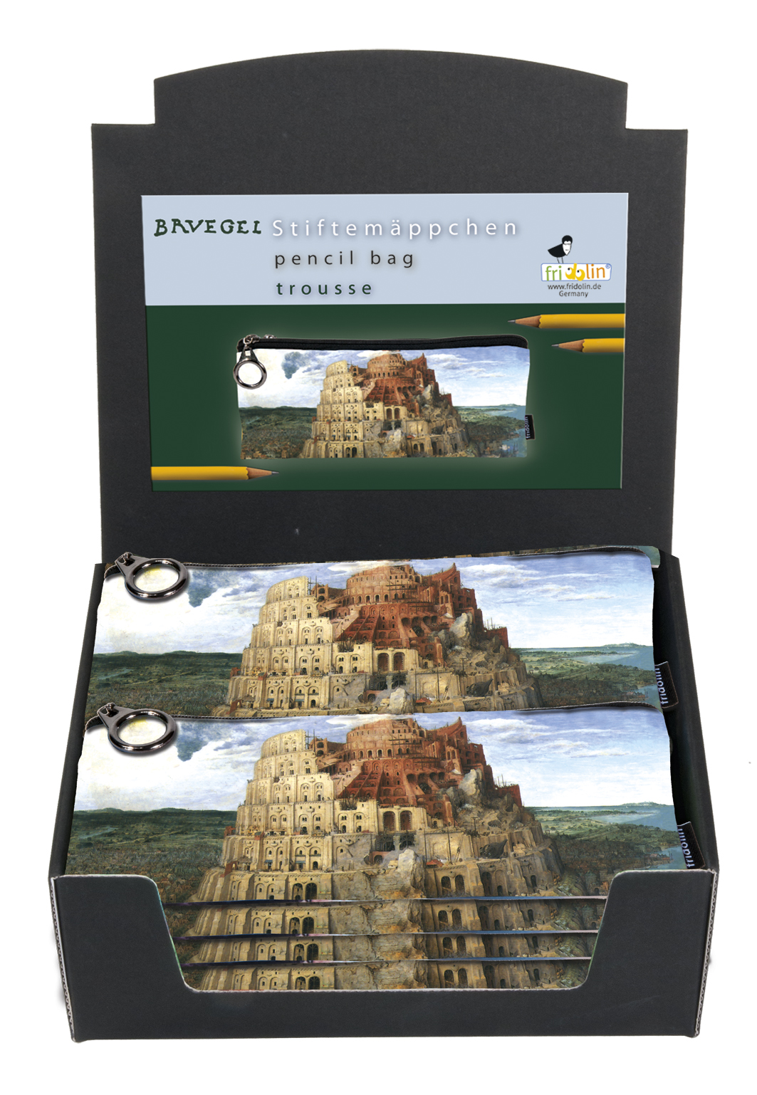 Penalhus, Pieter Bruegel d.ä., Borddisplay med 20 stk. TEMA-produkt