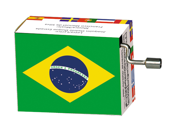 Spilledåse, Brasilien, Nationalsang