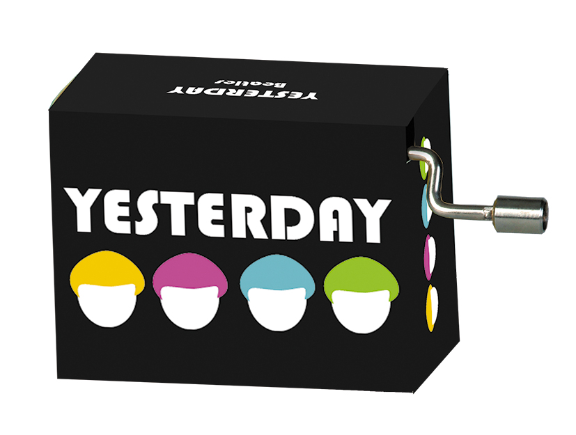 Speldosa, Beatles, Yesterday/Svart