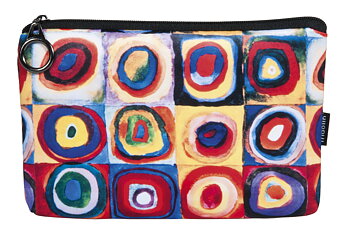 Toilettaske, Lille, Farvestudie kvadrater, Vasilij Kandinsky TEMA-produkt