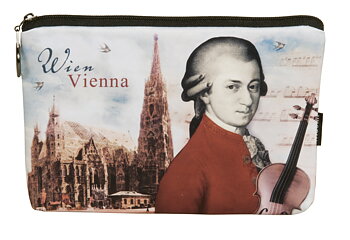 Toilettaske, Lille, Wien, Mozart & Stefansdom TEMA-produkt