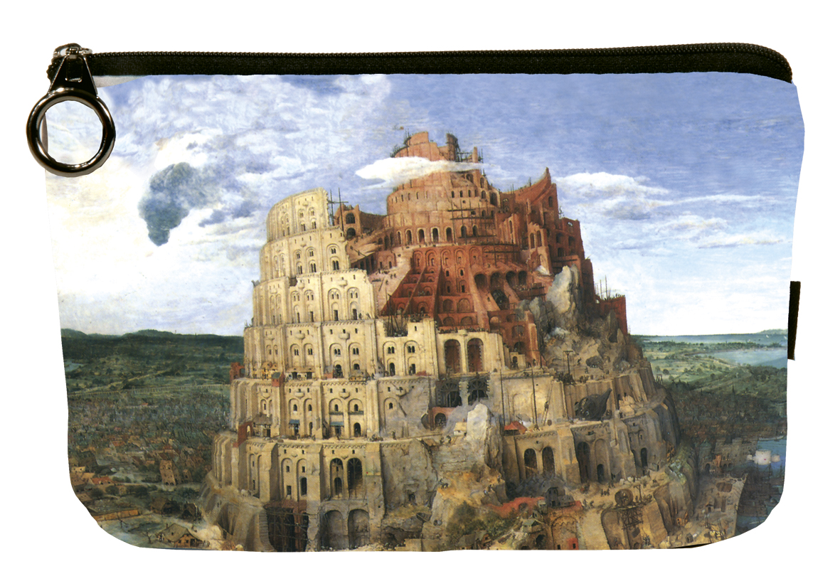 Toilettaske, Lille, Babels tårn, Pieter Bruegel d.ä. TEMA-produkt