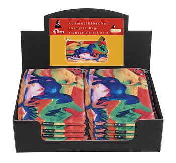 Toilettasker, Lille, Franz Marc, Borddisplay med 12 stk. TEMA-produkt