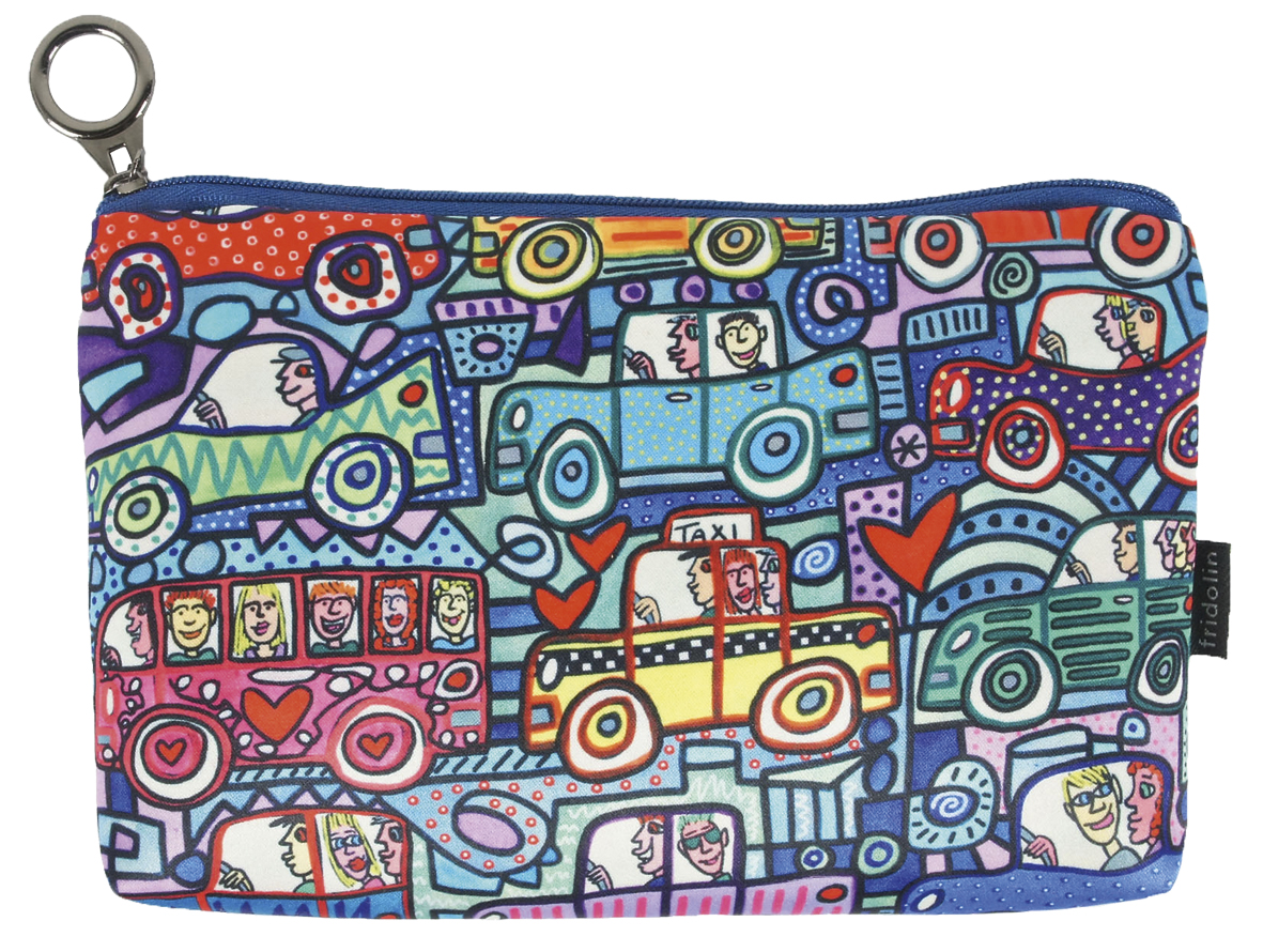 Toilettaske, Lille, I have been driving myself crazy, James Rizzi TEMA-produkt