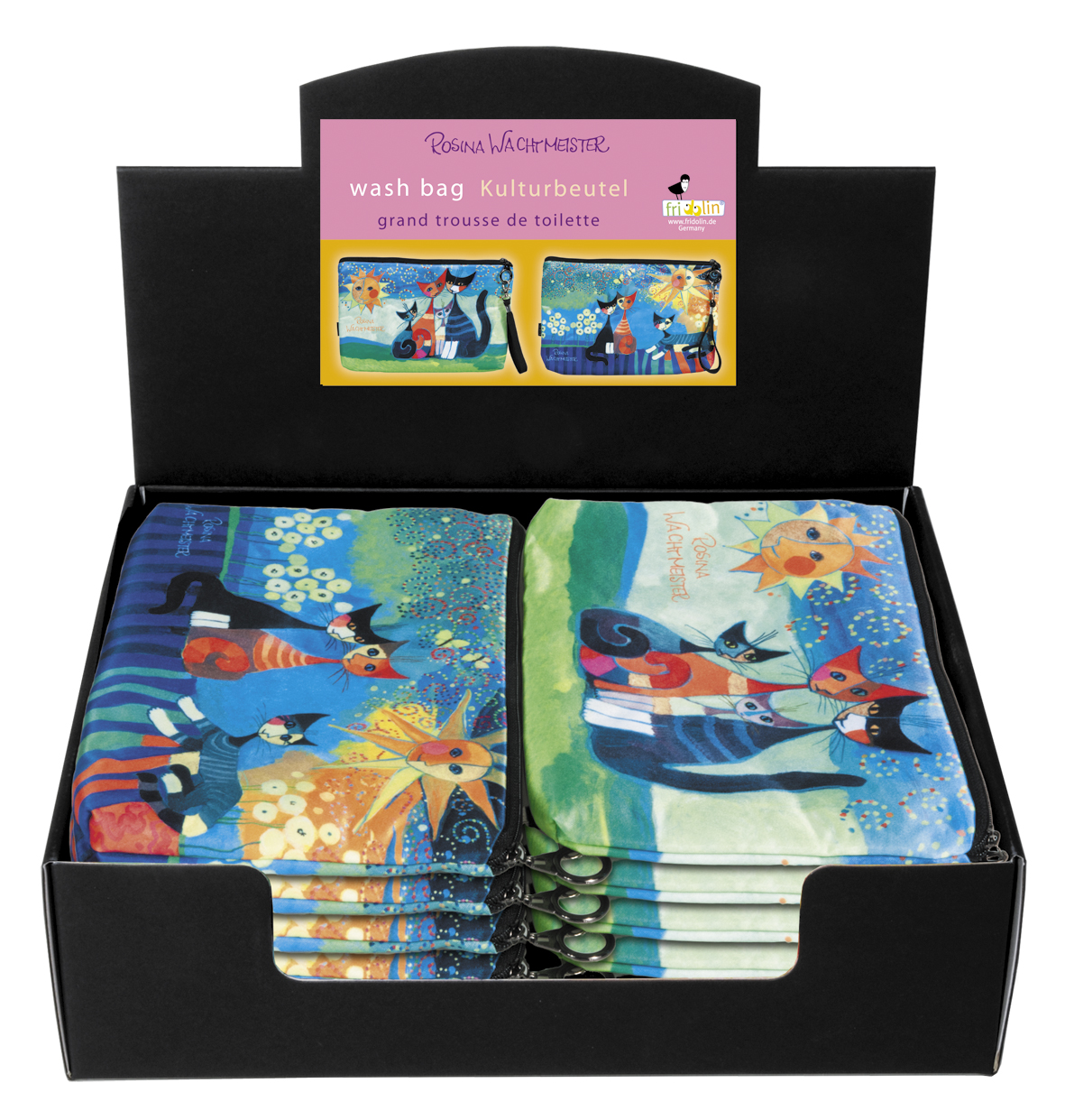 Toilettasker, Mellem, Rosina Wachtmeister, Borddisplay med 12 stk.