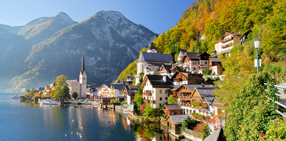 Hallstatt, Austria, 4000-bitarspussel (C-400041)