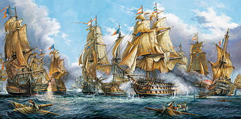 Naval Battle, puslespil med 4000 brikker (C-400102)