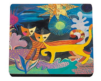 Glasunderlägg MDF, Rosina Wachtmeister, Wonderland