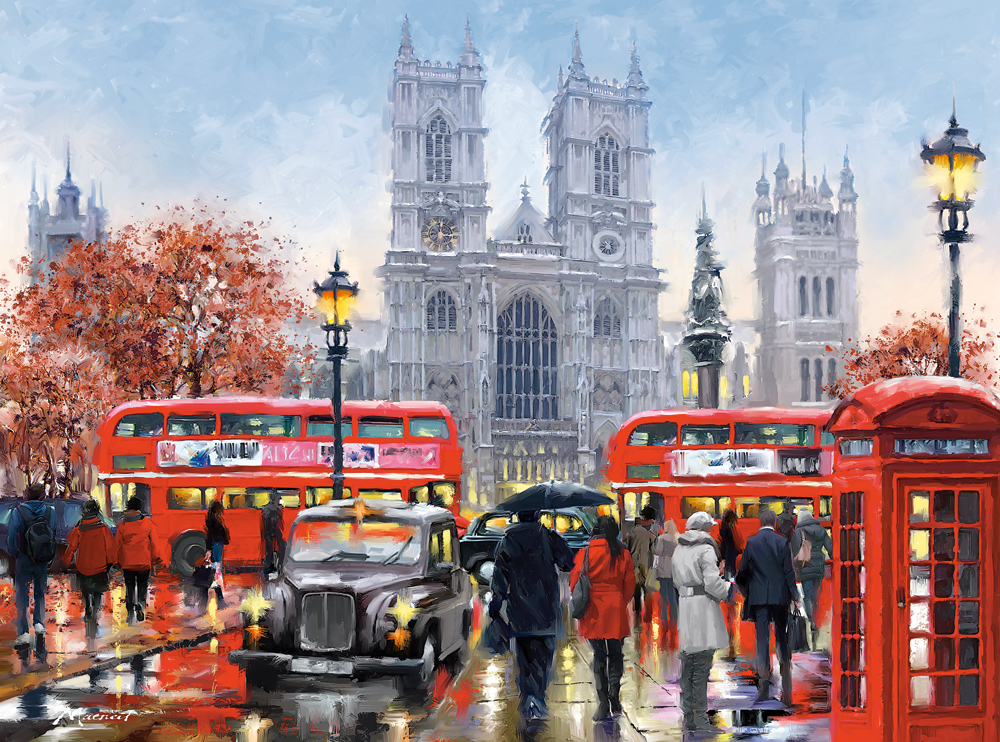 Westminster Abbey, puslespil med 3000 brikker (C-300440) 