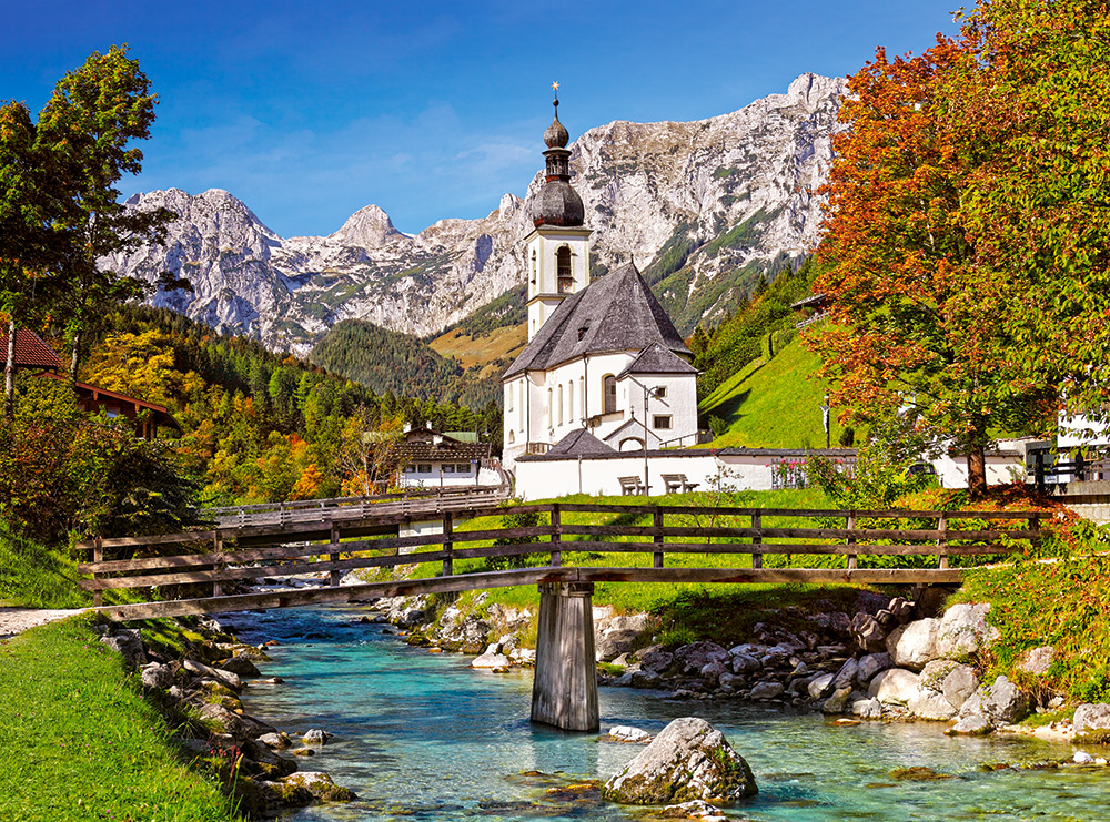Ramsau, Germany, 3000-bitarspussel (C-300464)