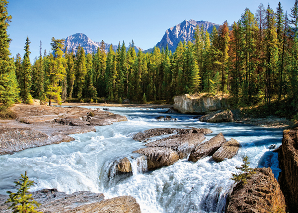Athabasca River, Jasper Nation, 1500-bitarspussel (C-150762)