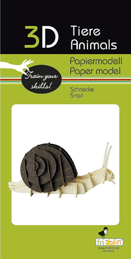 3D-pappersmodell, Snigel
