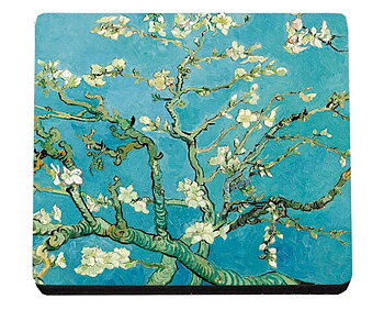 Glasunderlägg MDF, Van Gogh, Mandelblommor