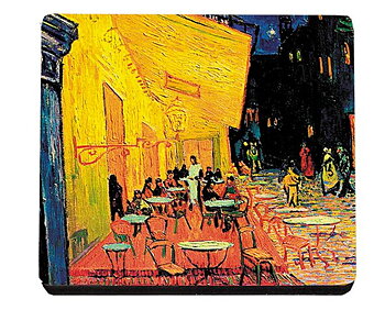 Glasunderlägg MDF, Van Gogh, Nattcafé