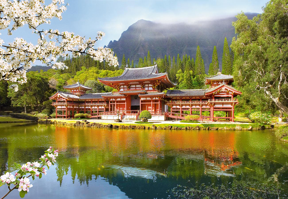 Replica of the Old Byodoin Temple, 1000-bitarspussel (C-101726)
