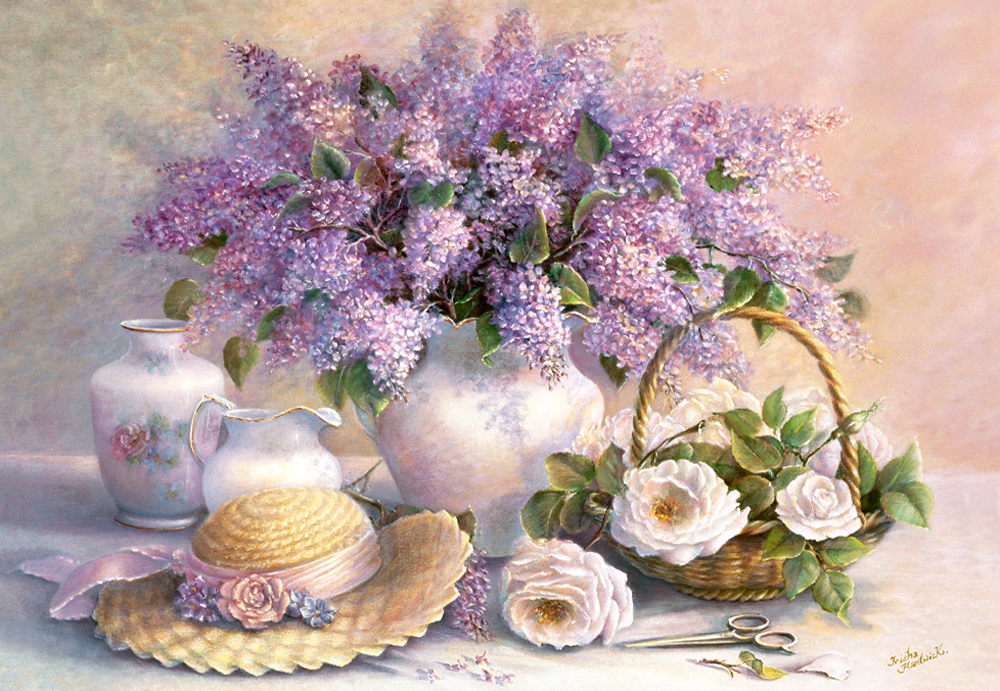 Flower Day, Trisha Hardwick, 1000-bitarspussel (C-102006)