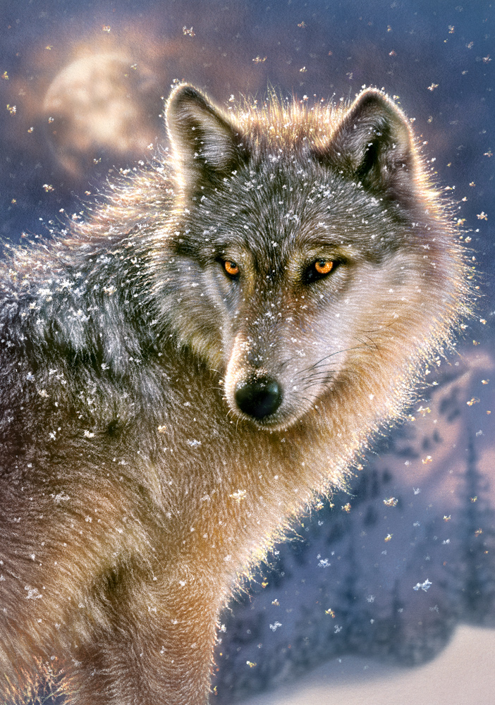 Lone Wolf, puslespil med 500 brikker (B-52431)