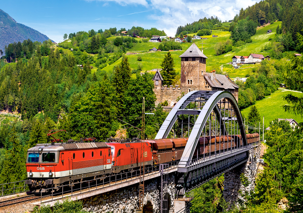 Train on the Bridge, 500-bitarspussel (B-52462)