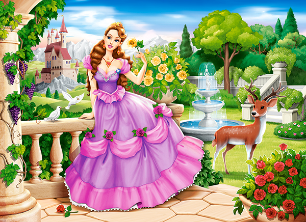 Princess in the Royal Garden, 100-bitarspussel (B-111091)