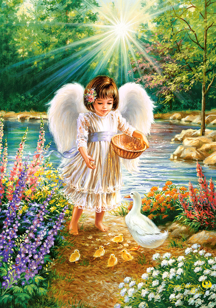 An Angel´s Warmth, puslespil med 500 brikker (B-52844)