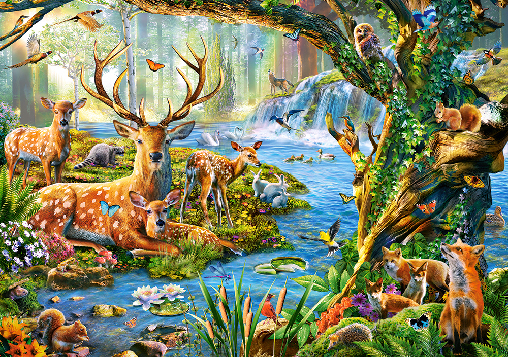 Forest Life, 500-bitarspussel (B-52929)